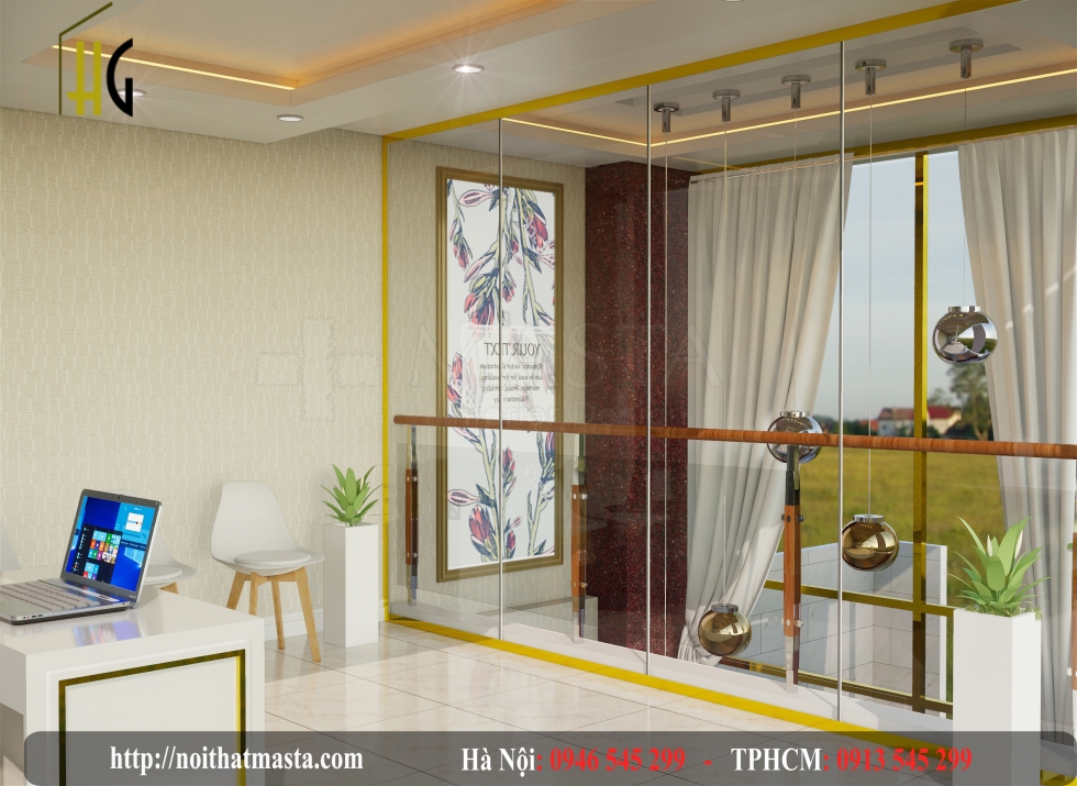 Thiết kế nội thất Spa - Chị Quyên